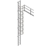 FRP Ladder - Ladder with Cage
